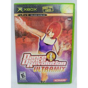 Dance Dance Revolution Ultramix (Microsoft Xbox, 2003) No Manual Tested